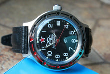 Load image into Gallery viewer, Vostok Komandirsky Auto Military Wrist Watch # 921306 NEW
