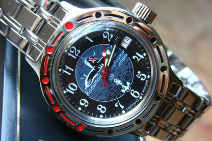 Russian Mechanical Automatic Wrist Watch VOSTOK AMPHIBIAN DIVER 420831