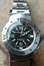 Load image into Gallery viewer, Vostok Amphibian Auto Russian diver wrist watch 060640
