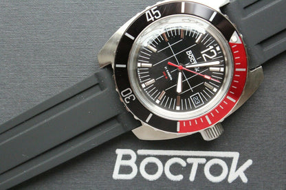Vostok Amphibian Classic Russian Machanical Auto Diver Men's wrist watch 170864