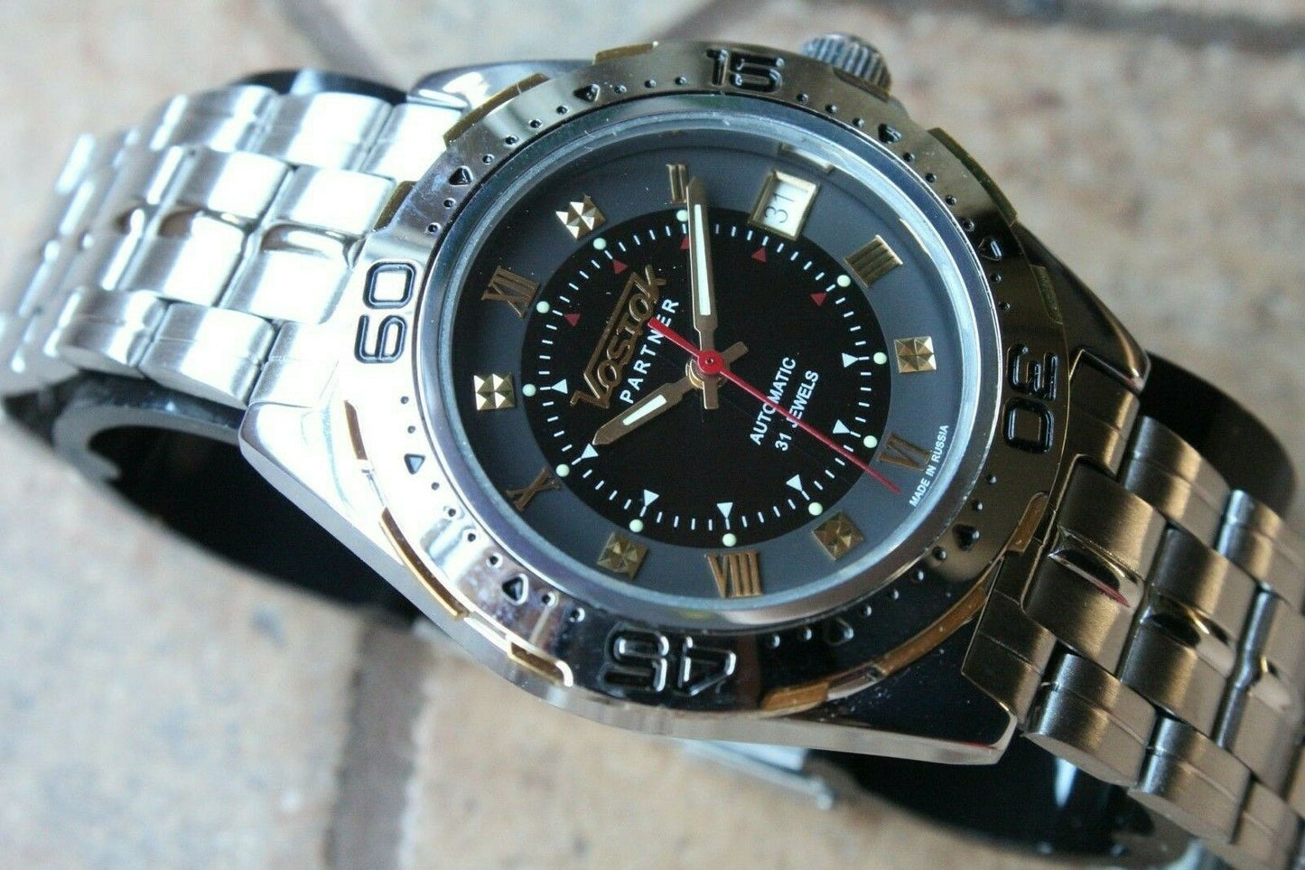 Russian Mechanical Automatic Wrist Watch Vostok Partner 251784