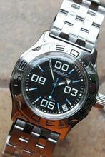 Load image into Gallery viewer, Russian Mechanical Automatic Wrist Watch VOSTOK AMPHIBIAN DIVER 100844
