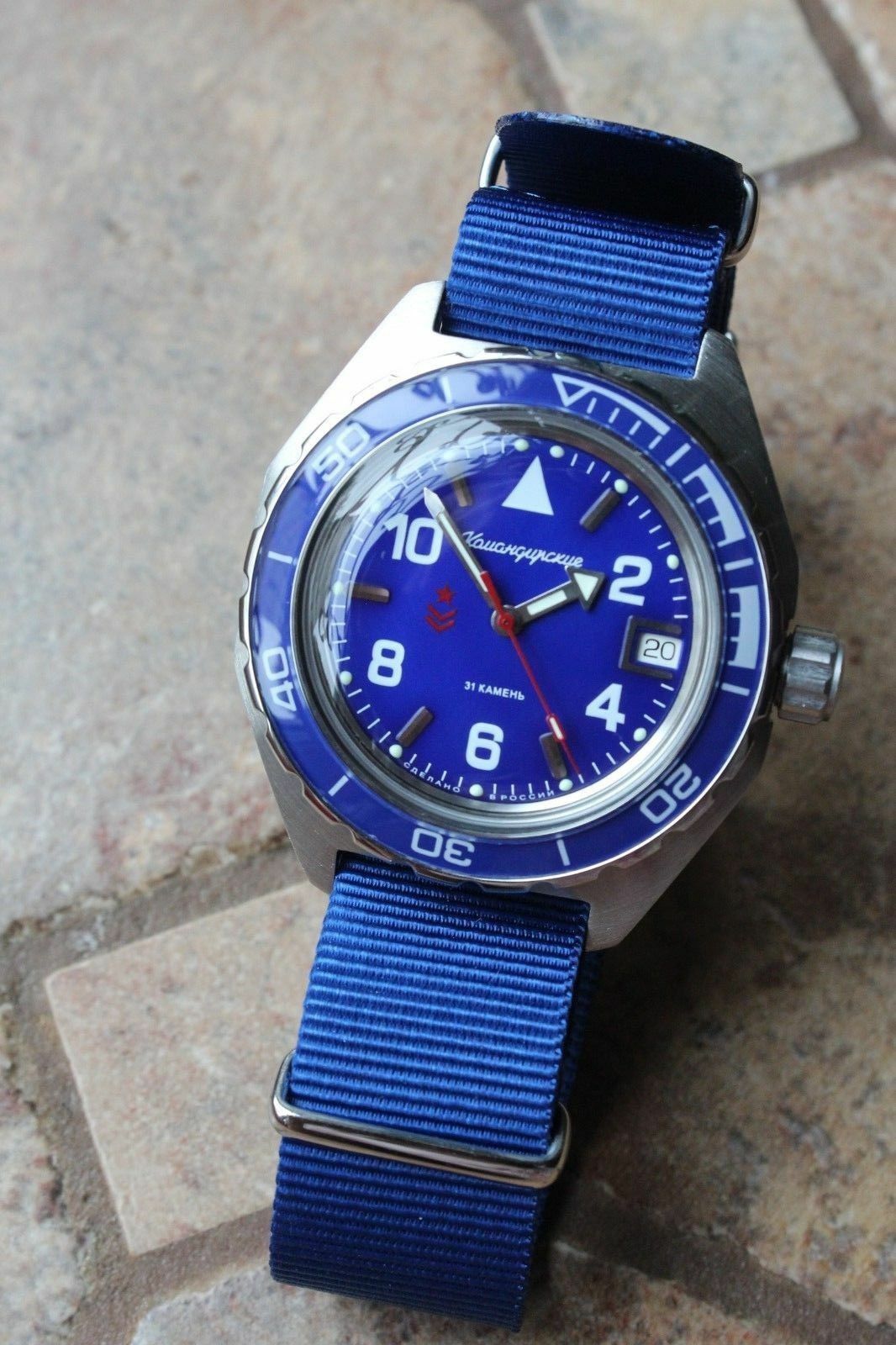 Vostok Komandirskie Automatic Russian wrist watch 650853