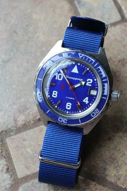 Vostok Komandirskie Automatic Russian wrist watch 650853