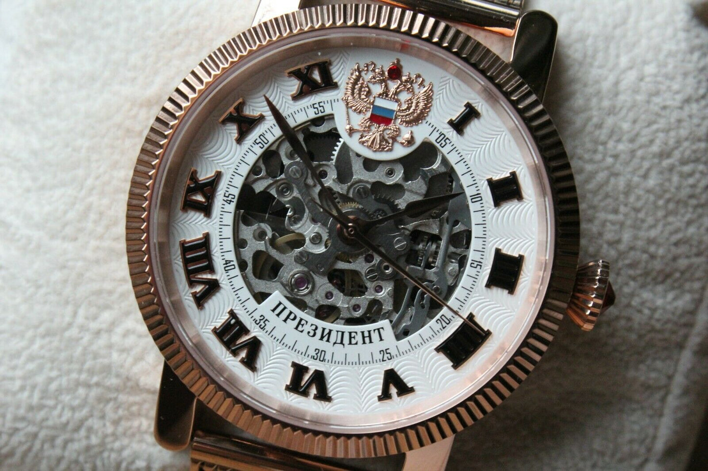 Russian President 4509170 Mechanical Automatic Men's Wrist Watch Poljot