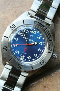 Vostok Komandirskie Automatic Russian wrist watch 650547