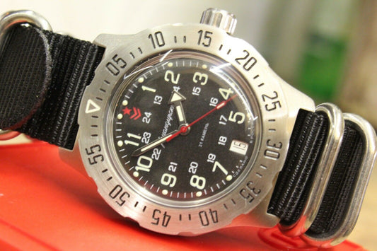 Vostok Komandirsky Mechanical Automatic Wrist Watch K-35 350751