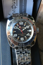 Load image into Gallery viewer, Russian Mechanical Automatic Wrist Watch VOSTOK AMPHIBIAN DIVER 710335
