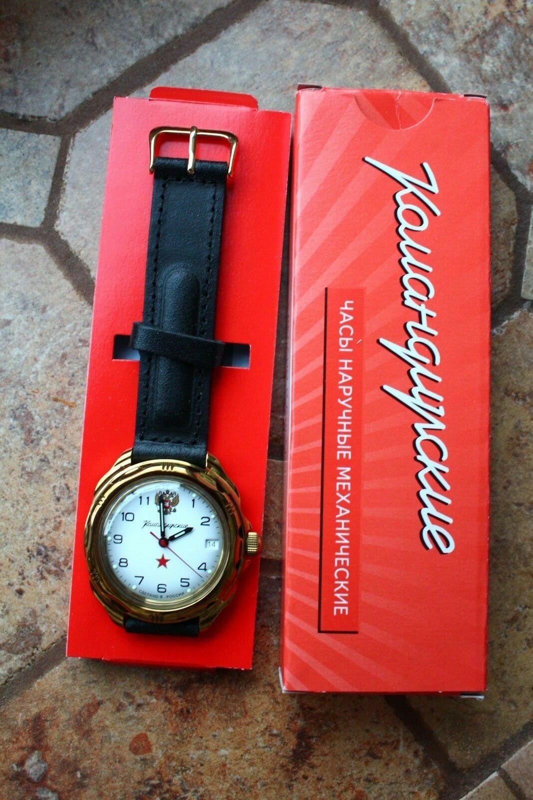 Vostok Komandirsky Russian Military Wrist Watch 219322