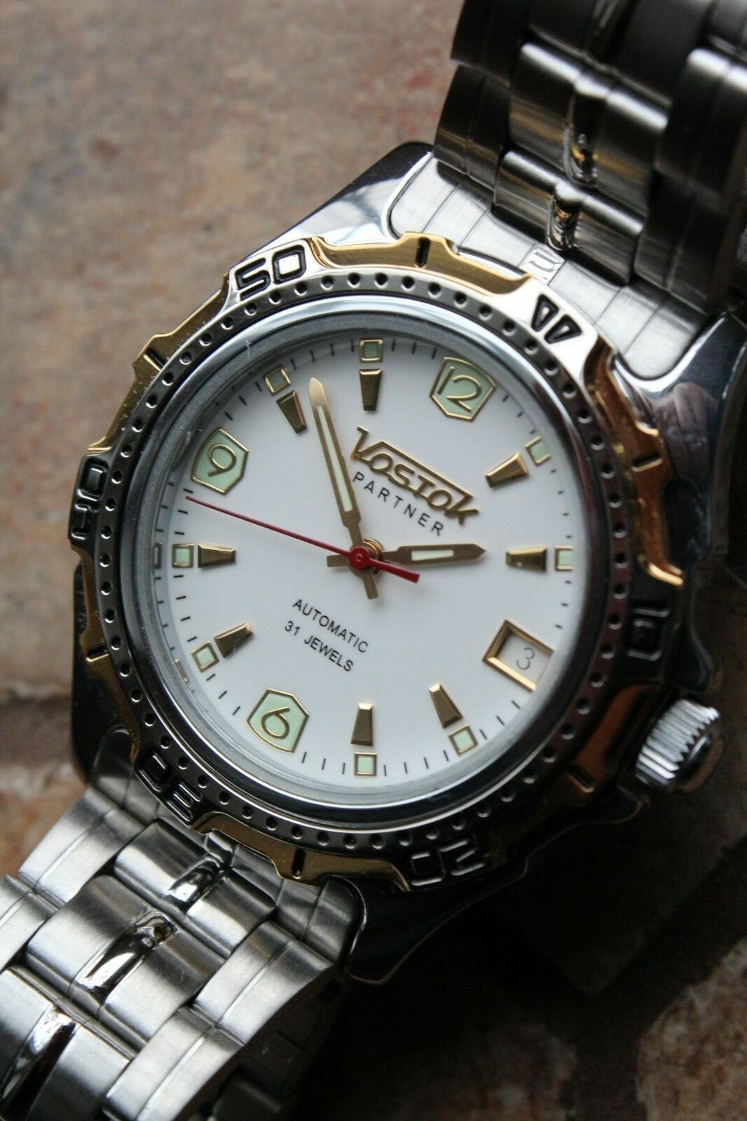 Russian Mechanical Automatic Wrist Watch Vostok Partner 301150
