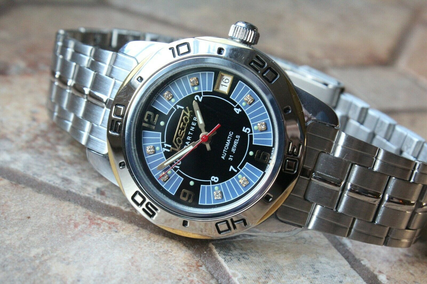 Russian Mechanical Automatic Wrist Watch Vostok Partner 291142