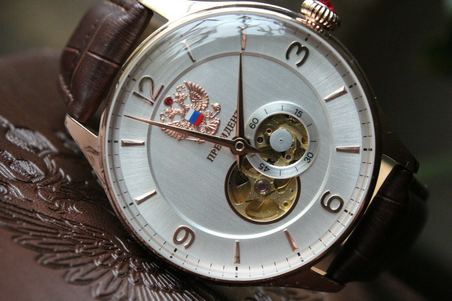 Russian President 6509051 Mechanical Automatic Men's Wrist Watch Poljot