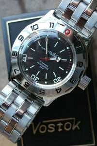 Russian Mechanical Automatic Wrist Watch VOSTOK AMPHIBIAN DIVER 100820