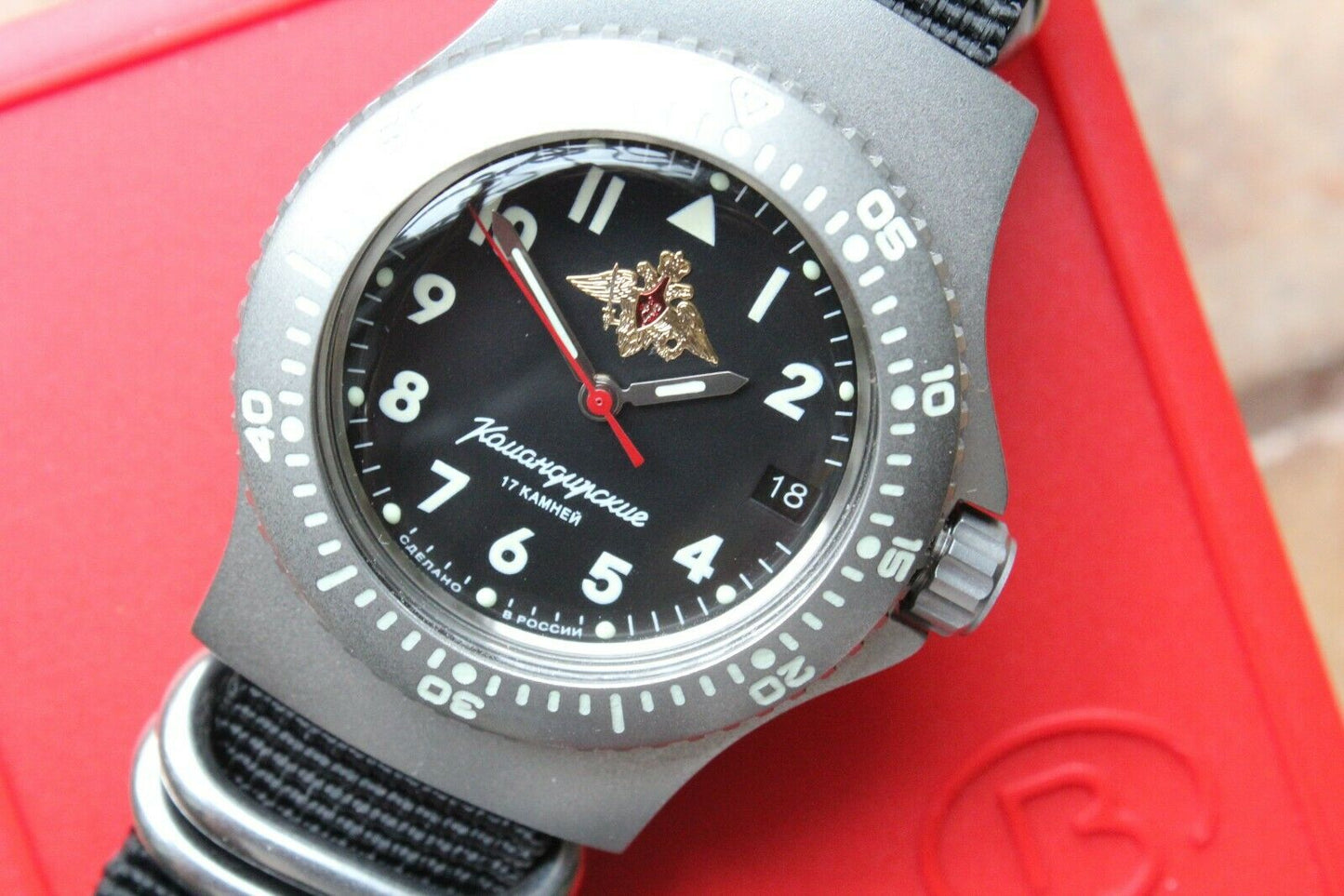Vostok Komandirskie Mechanical Automatic Wrist Watch Double Eagle 280937