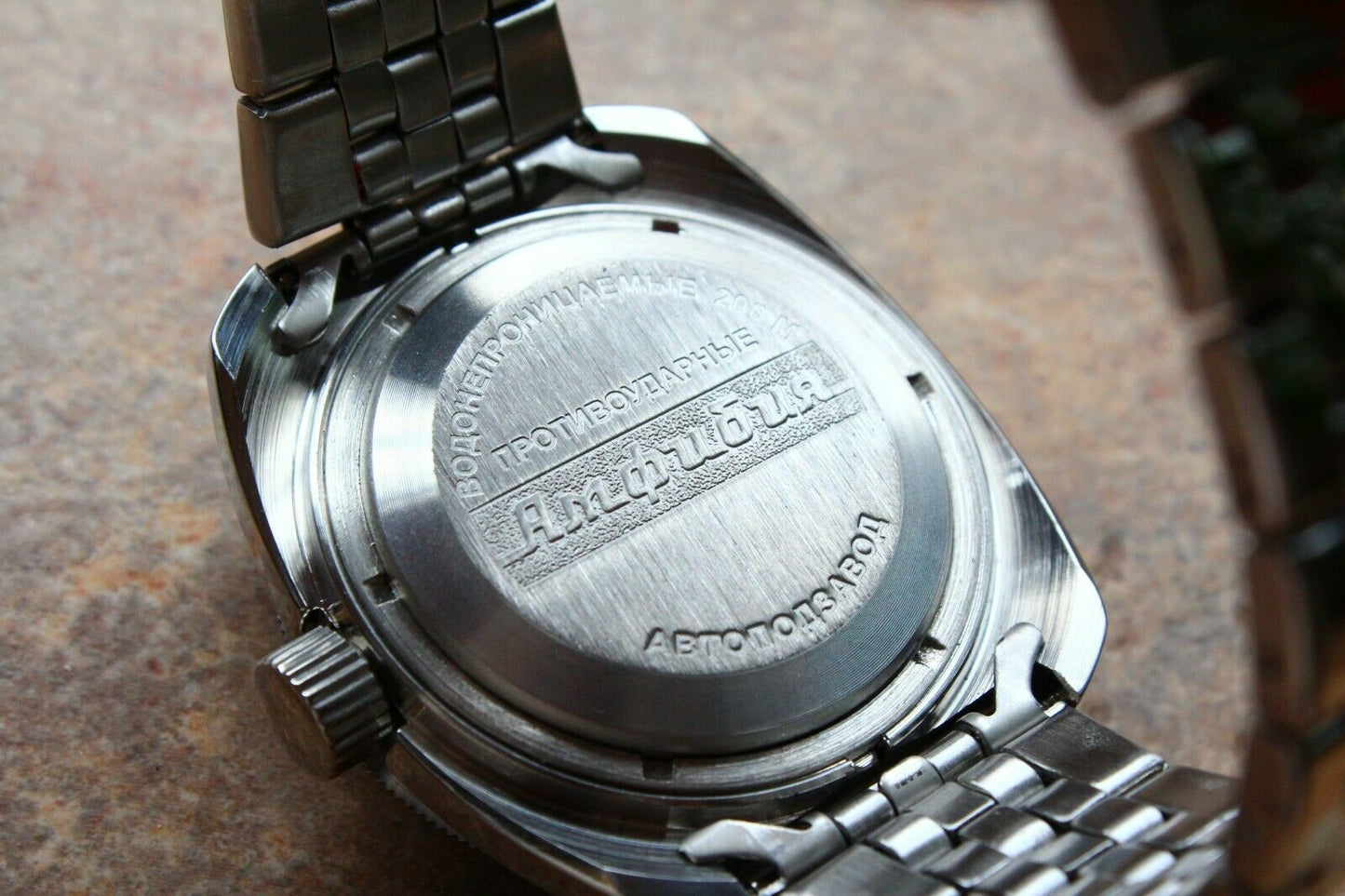 Russian Mechanical Automatic Wrist Watch VOSTOK AMPHIBIAN DIVER 710448