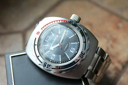 Russian Mechanical Automatic Wrist Watch VOSTOK AMPHIBIAN DIVER 090510