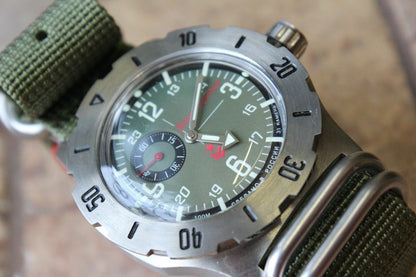 Vostok Komandirsky Mechanical Automatic Wrist Watch K-35 350501
