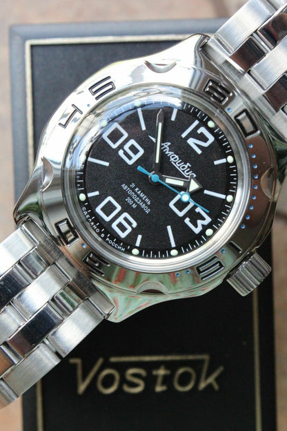 Russian Mechanical Automatic Wrist Watch VOSTOK AMPHIBIAN DIVER 100819
