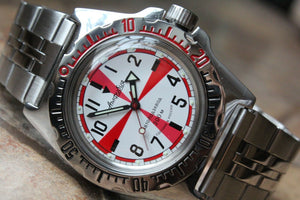 Russian Mechanical Automatic Wrist Watch VOSTOK AMPHIBIAN DIVER 110750