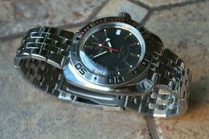 Russian Mechanical Automatic Wrist Watch VOSTOK AMPHIBIAN DIVER 710679