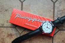 Load image into Gallery viewer, Vostok Komandirsky Mechanical Russian Military Wrist Watch Red Star 811719
