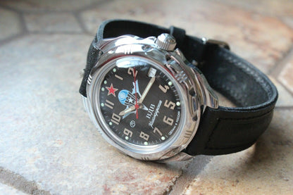Vostok Komandirsky Russian Military Wrist Watch # 211288 NEW