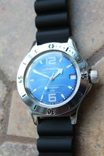 Load image into Gallery viewer, Russian Mechanical Automatic Wrist Watch VOSTOK AMPHIBIAN DIVER 120696
