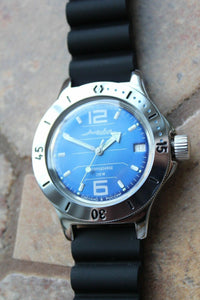 Russian Mechanical Automatic Wrist Watch VOSTOK AMPHIBIAN DIVER 120696