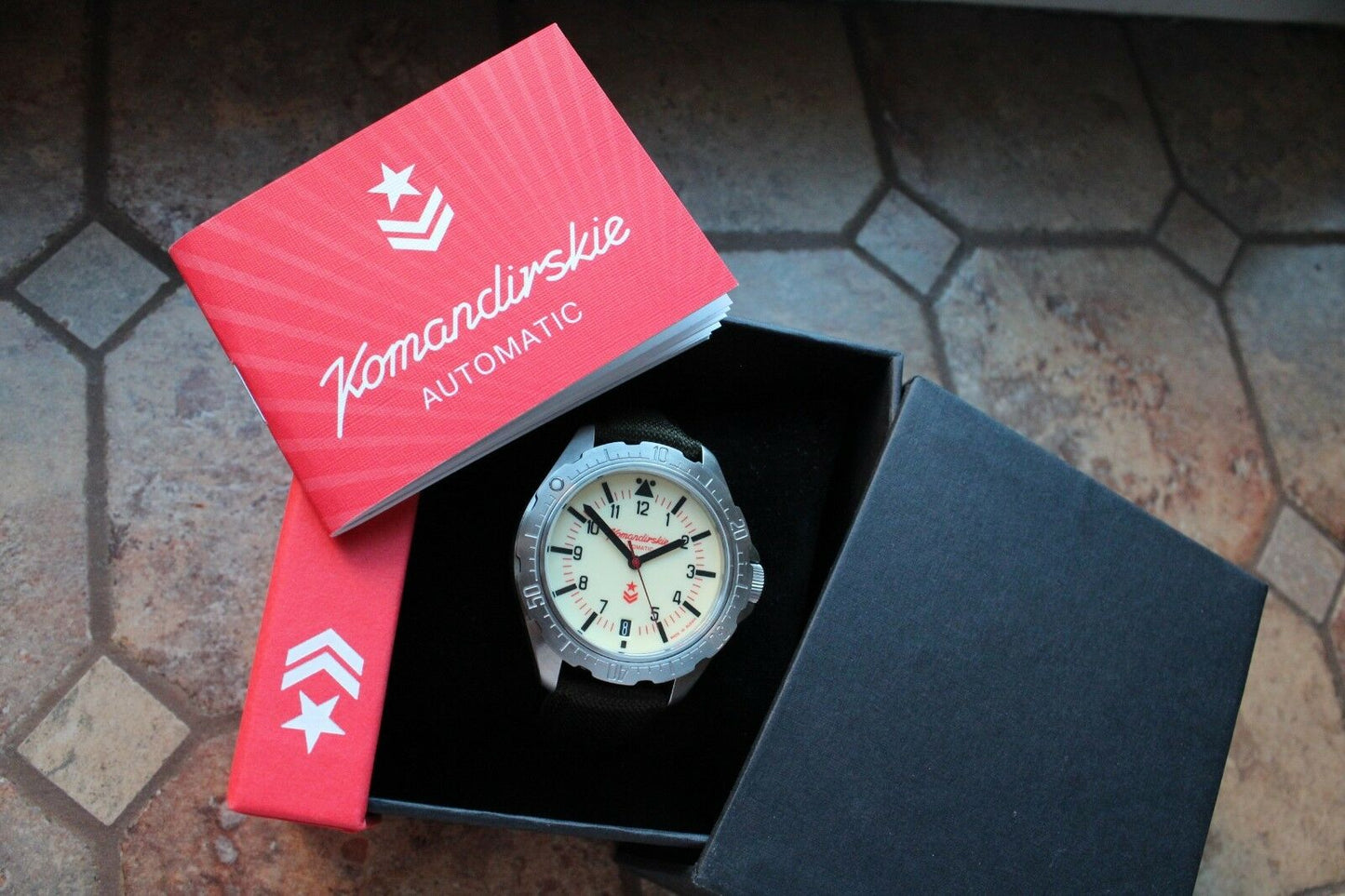 Vostok Komandirsky Russian K-34 Rare Military wristwatches 340003