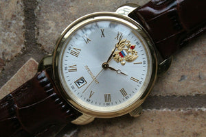 Russian President 4076682 Quartz Men's Wrist Watch Poljot