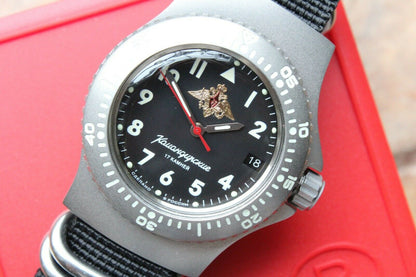 Vostok Komandirskie Mechanical Automatic Wrist Watch Double Eagle 280937