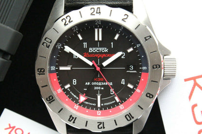 Vostok Komandirsky Russian Mechanical K-39 Military wristwatch 390781
