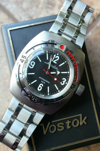 Russian Mechanical Automatic Wrist Watch VOSTOK AMPHIBIAN DIVER 090660