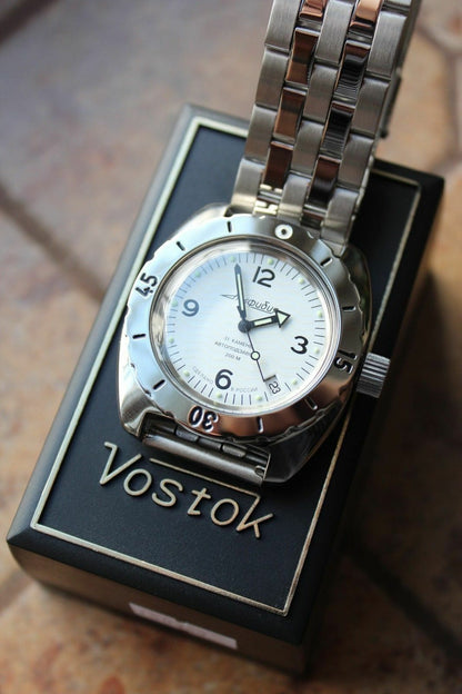 Russian Mechanical Automatic Wrist Watch VOSTOK AMPHIBIAN DIVER 150349