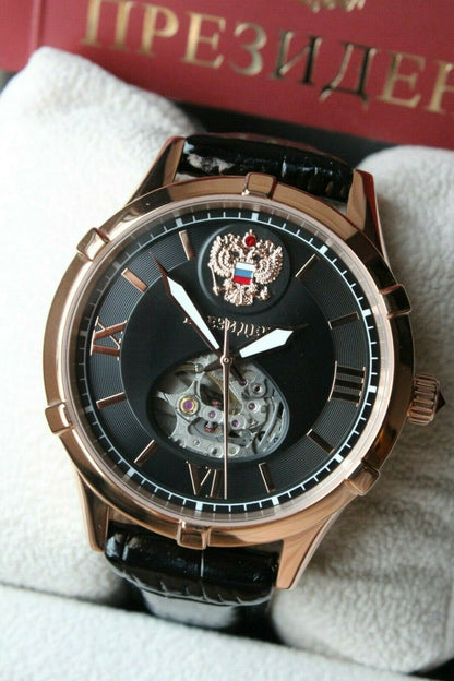 Russian President 4609160 Mechanical Automatic Men's Wrist Watch Poljot
