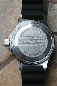 Russian Mechanical Automatic Wrist Watch VOSTOK AMPHIBIAN DIVER 120695