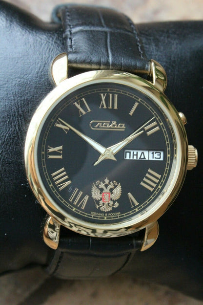 Slava Premier Russian Military Wrist Watch 1309698