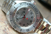 Load image into Gallery viewer, Vostok Komandirsky Auto Russian Military Wrist Watch # 020708B Custom
