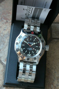Russian Mechanical Automatic Wrist Watch VOSTOK AMPHIBIAN DIVER 100820