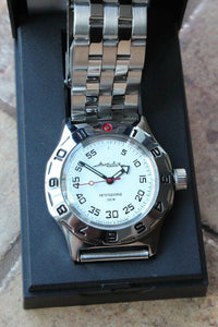 Russian Mechanical Automatic Wrist Watch VOSTOK AMPHIBIAN DIVER 100825