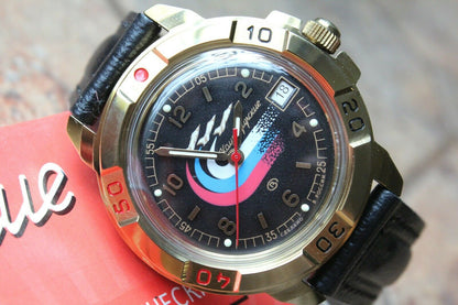 Vostok Komandirsky Military Wrist Watch # 439260 NEW