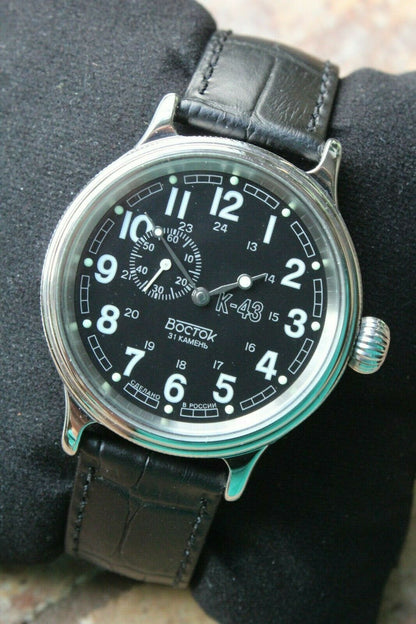 Vostok Komandirsky Classic Auto Russian K-43 Retro wristwatches 540933 New