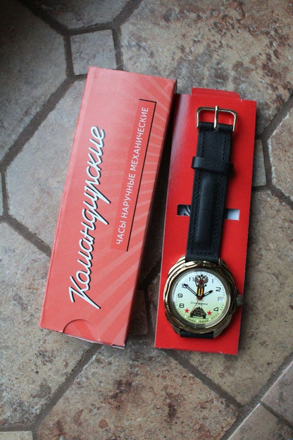 Vostok Komandirsky Mechanical Manual Winding Wrist Watch 219943
