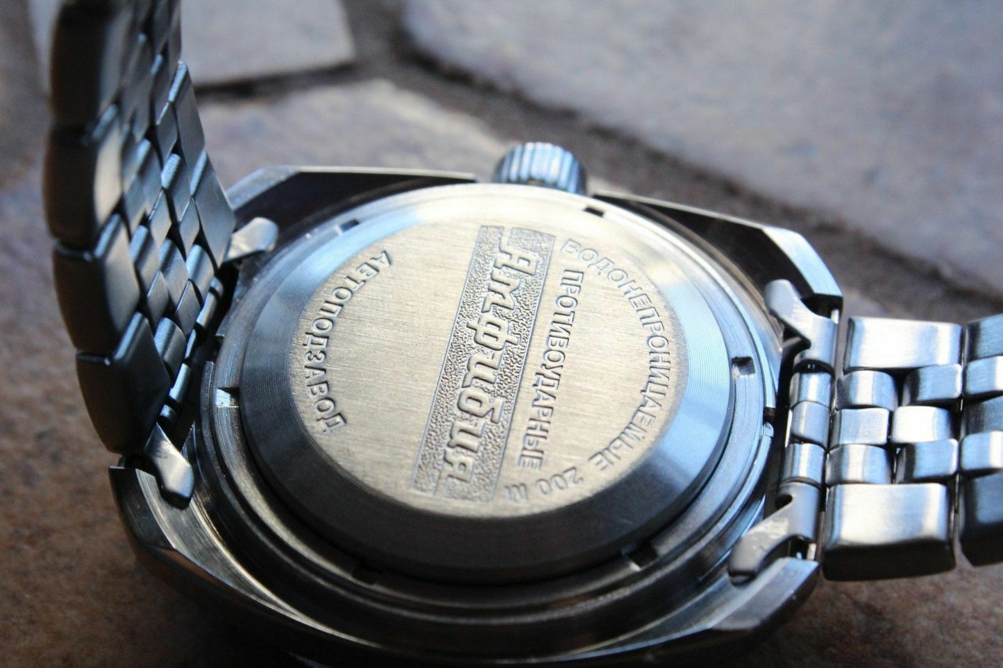 Russian Mechanical Automatic Wrist Watch VOSTOK AMPHIBIAN DIVER 710335
