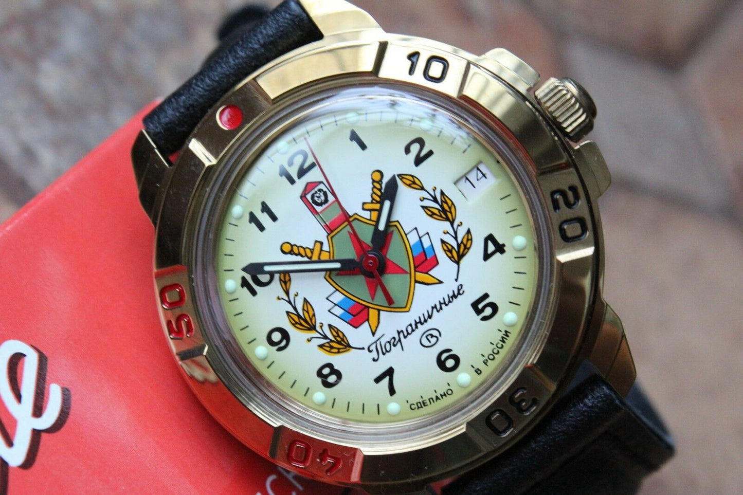 Vostok Komandirsky Military Wrist Watch 439878