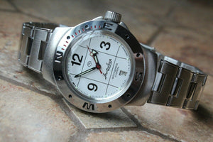 Vostok Amphibian Mechanical Automatic Russian diver wrist watch 060487