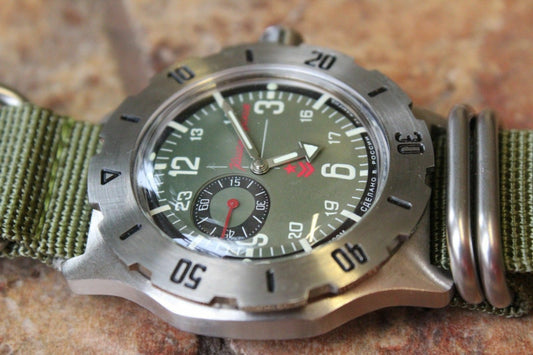Vostok Komandirsky Mechanical Automatic Wrist Watch K-35 350501
