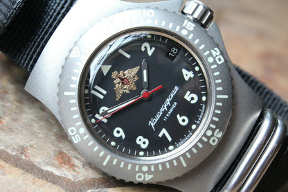 Vostok Komandirskie Mechanical Automatic Wrist Watch Double Eagle 280937