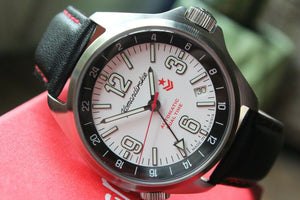 Vostok Komandirsky Russian men's K-34 Military wrist watch NEW 470767