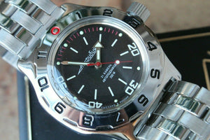 Russian Mechanical Automatic Wrist Watch VOSTOK AMPHIBIAN DIVER 100820